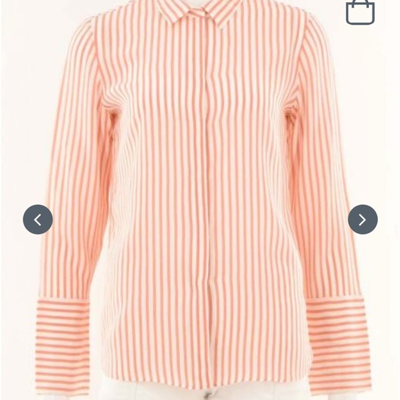 Massimo Dutti Pink Button Down Shirt - Picture 1 of 7